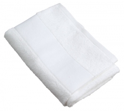 Bílý ručník 50 x 100 cm