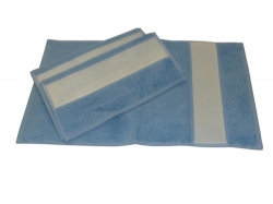 Modrý ručník 50 x 100 cm